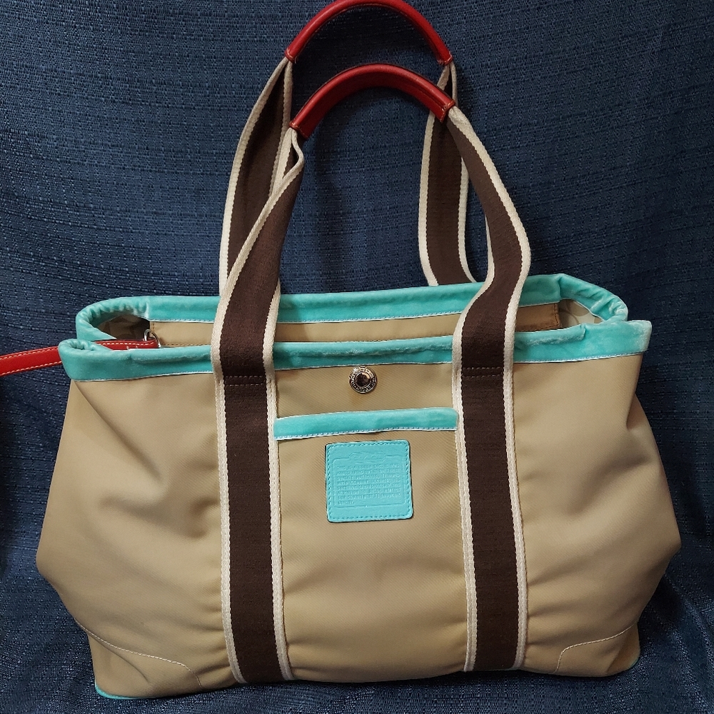 🤎 Coach XL tote 💙